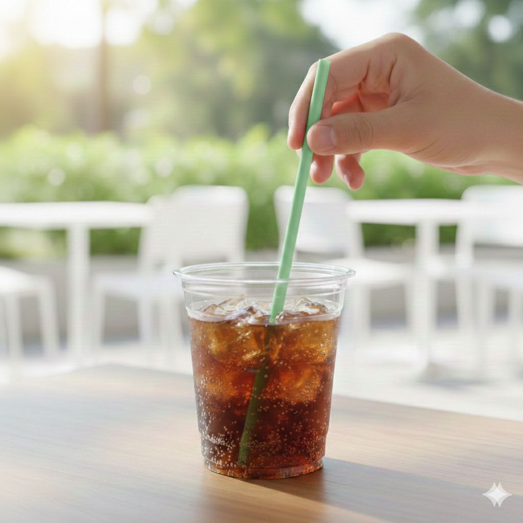 10mm Flex (Plastic) Wrapped Plastic Straws (Green)
مصاص بلاستيكي مغلف (أخضر10 مم)