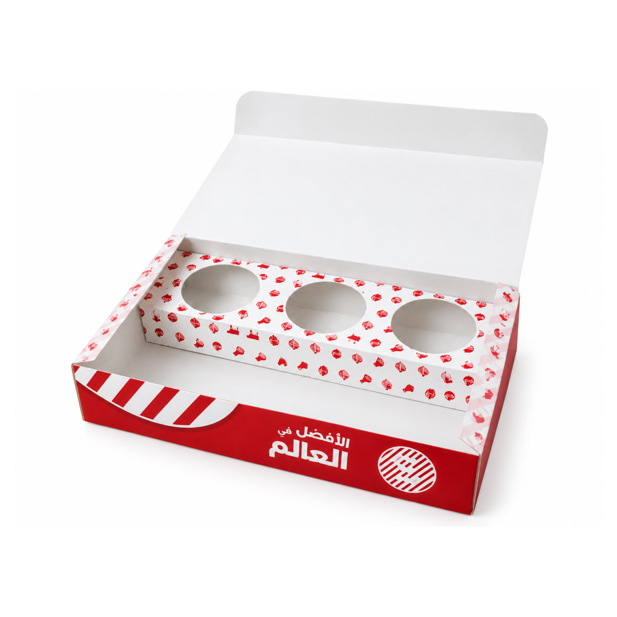 Customized Shawerma Box With Divider
