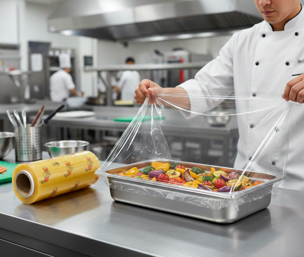 نايلون رول جامبو 30 سم * 4 كيلو
Cling Wrap Film Jumbo - 30cmx4kg