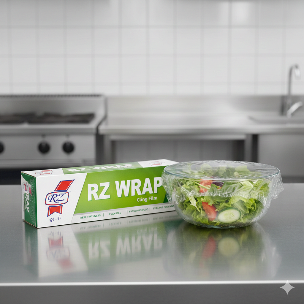 نايلون رول 30 سم * 750 غرام
Cling Wrap Film 30cm*750g