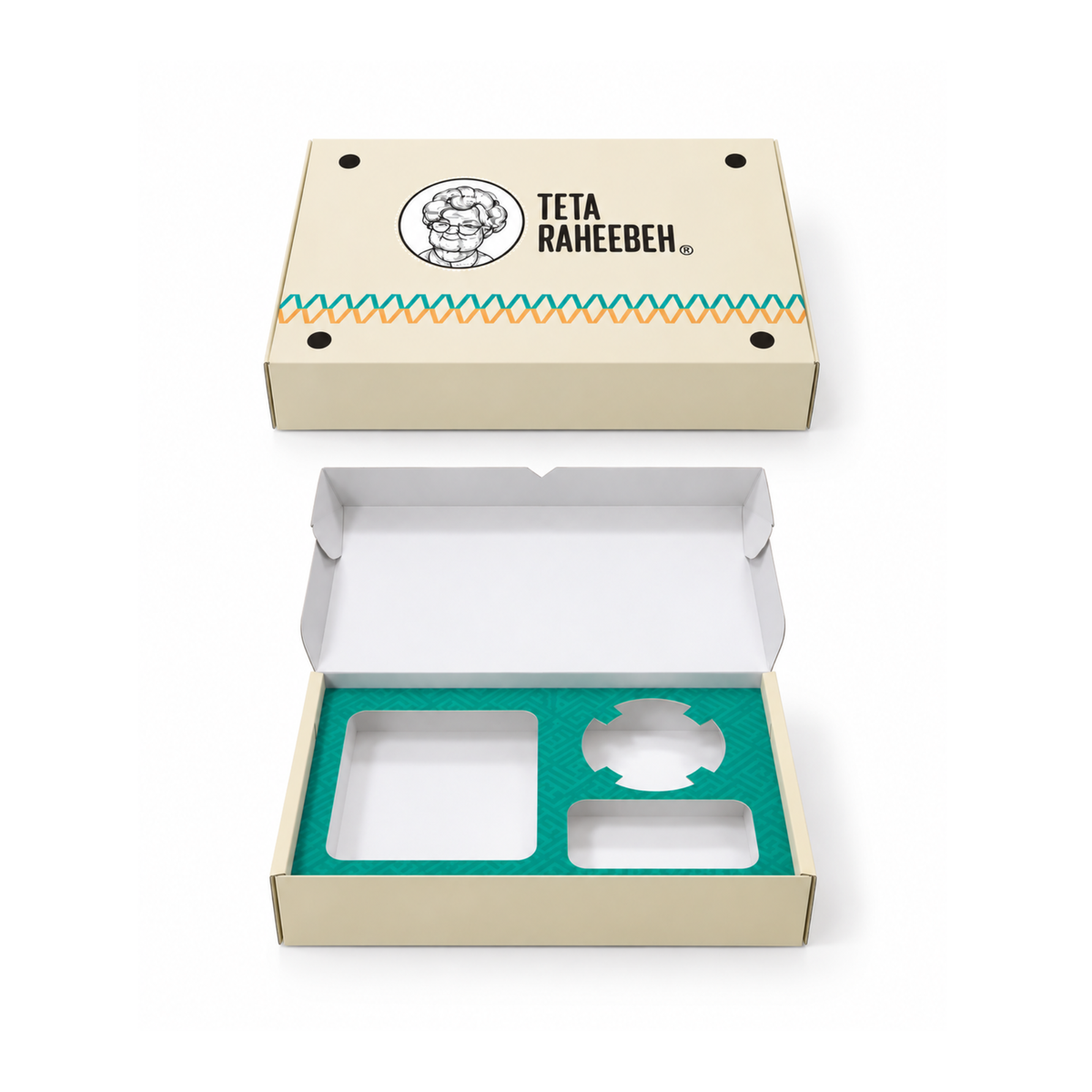 Customized Shawerma Box With Divider