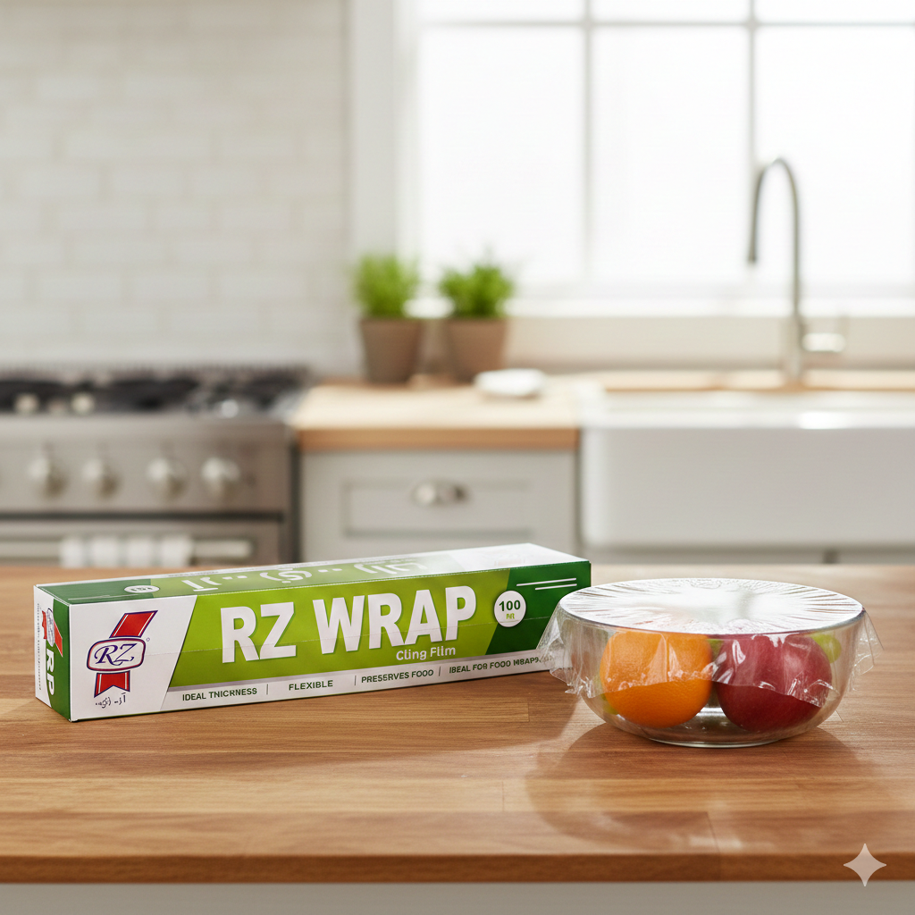 نايلون رول جامبو 45 سم * 1 كيلو
Cling Wrap Film 45cm * 1kg