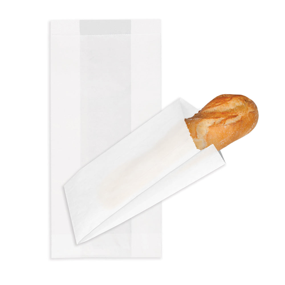 أكياس ورقية بيضاء (بأحجام مختلفة)