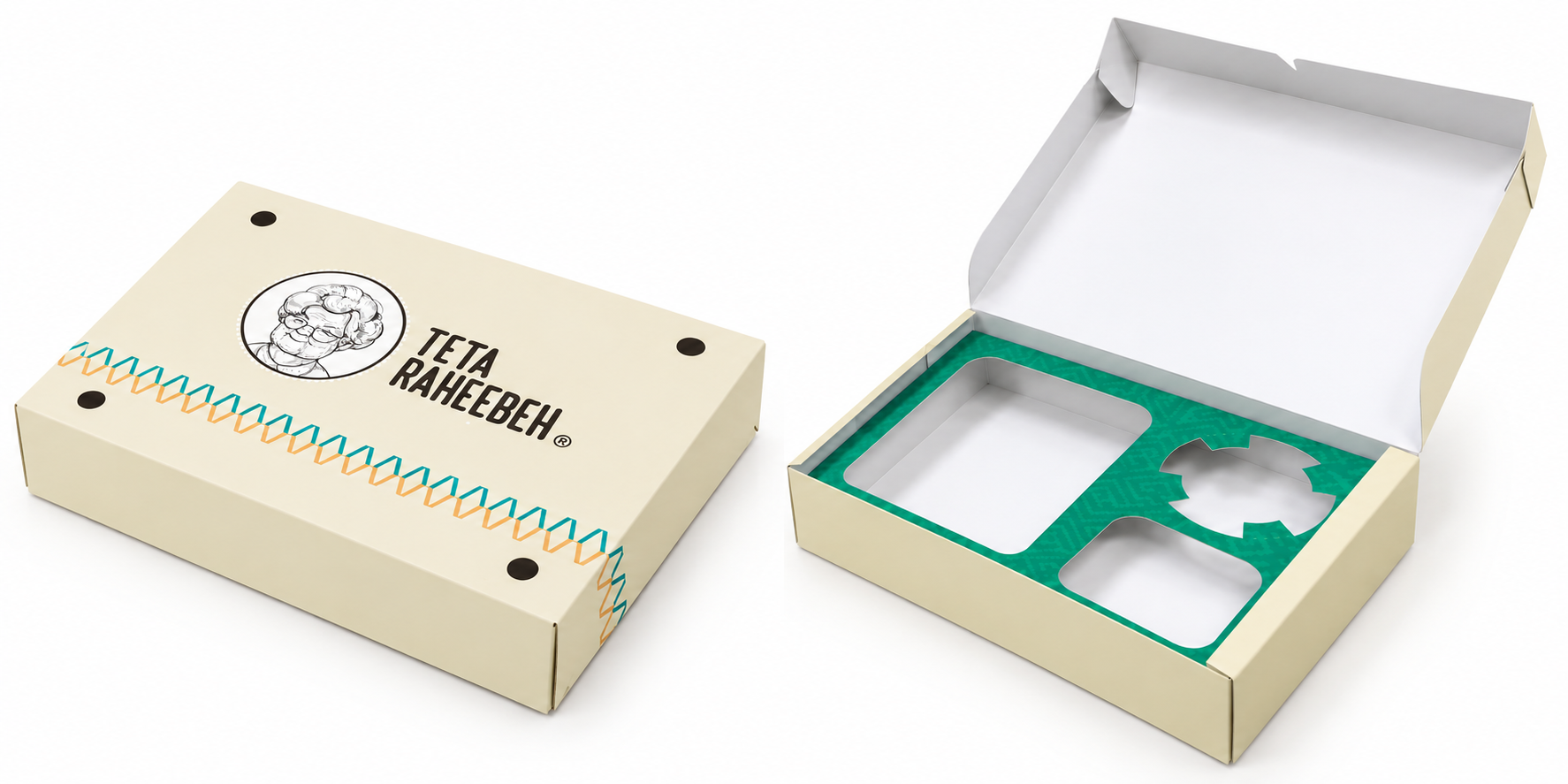 Customized Shawerma Box With Divider