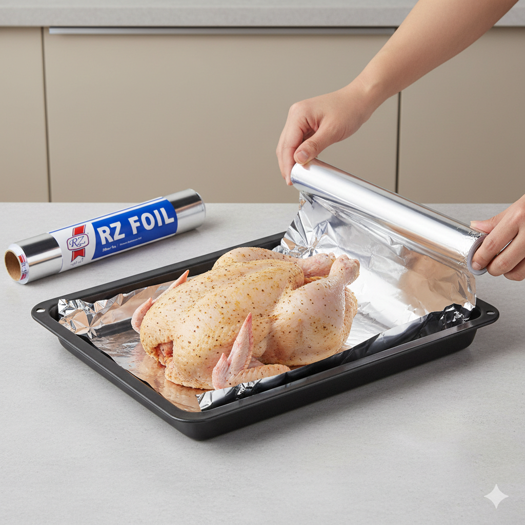 ドル・アムロス Foil 1枚 Aluminium Foil Rolls 30cmx1kg – RZ Jordan