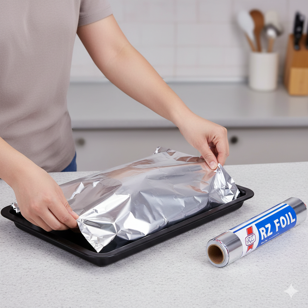 Aluminium Foil Rolls 30cmx1kg – RZ Jordan