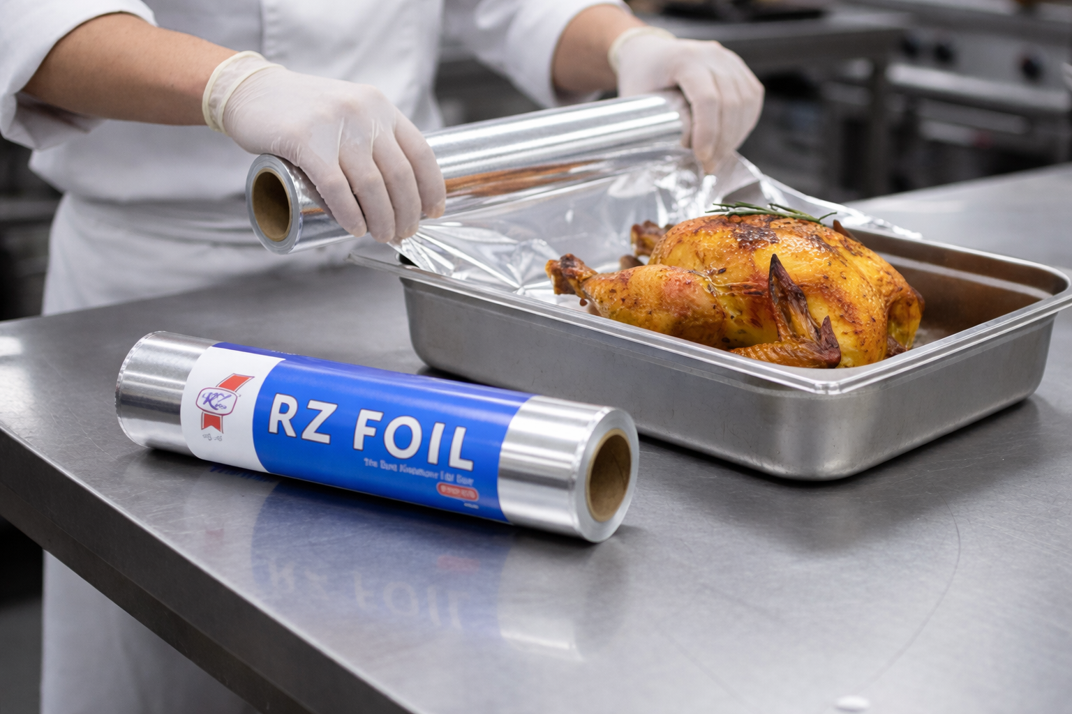 Aluminum Foil Rolls 30cmx2kg - قصدير رول 30سم × 2كغم ( 2 )