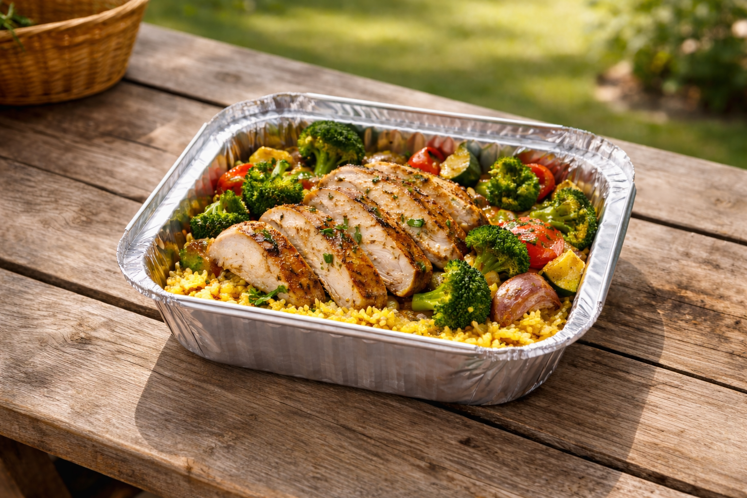 Aluminum Square Containers SRZ 16 - علب المنيوم مربع  - 2 