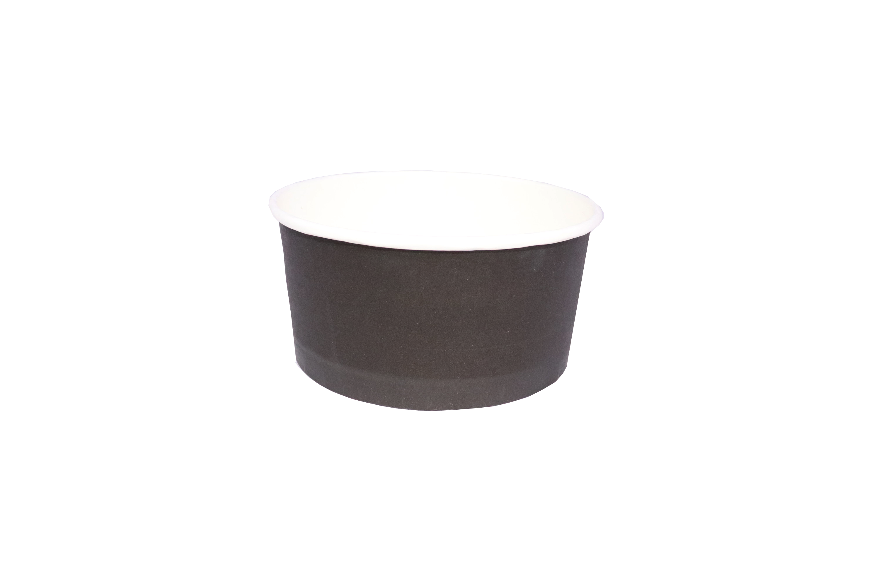 Black Paper Bowls 24oz - علب  كرتون دائري 24 اونص اسود