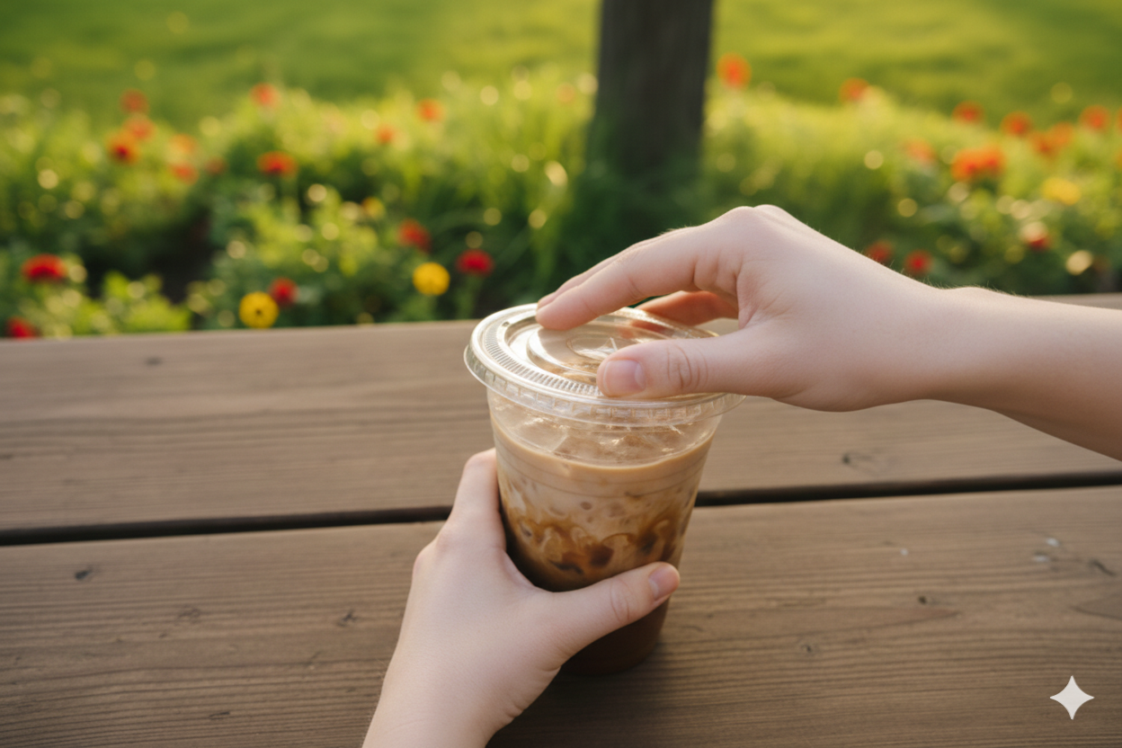 غطاء كاسات بلاستيك شفاف مسطح 12/14/16/20/24 أونص
Clear Flat Lids (X hole) for 12/14/16/20/24oz Plastic Cups