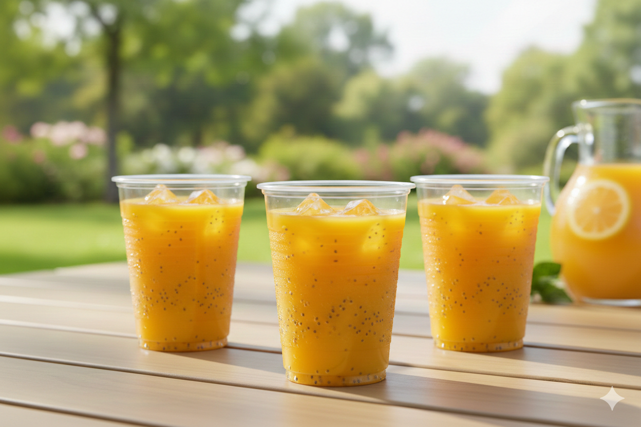 كاسات بلاستيك شفاف 180 مل
Clear Plastic Cups 180ml