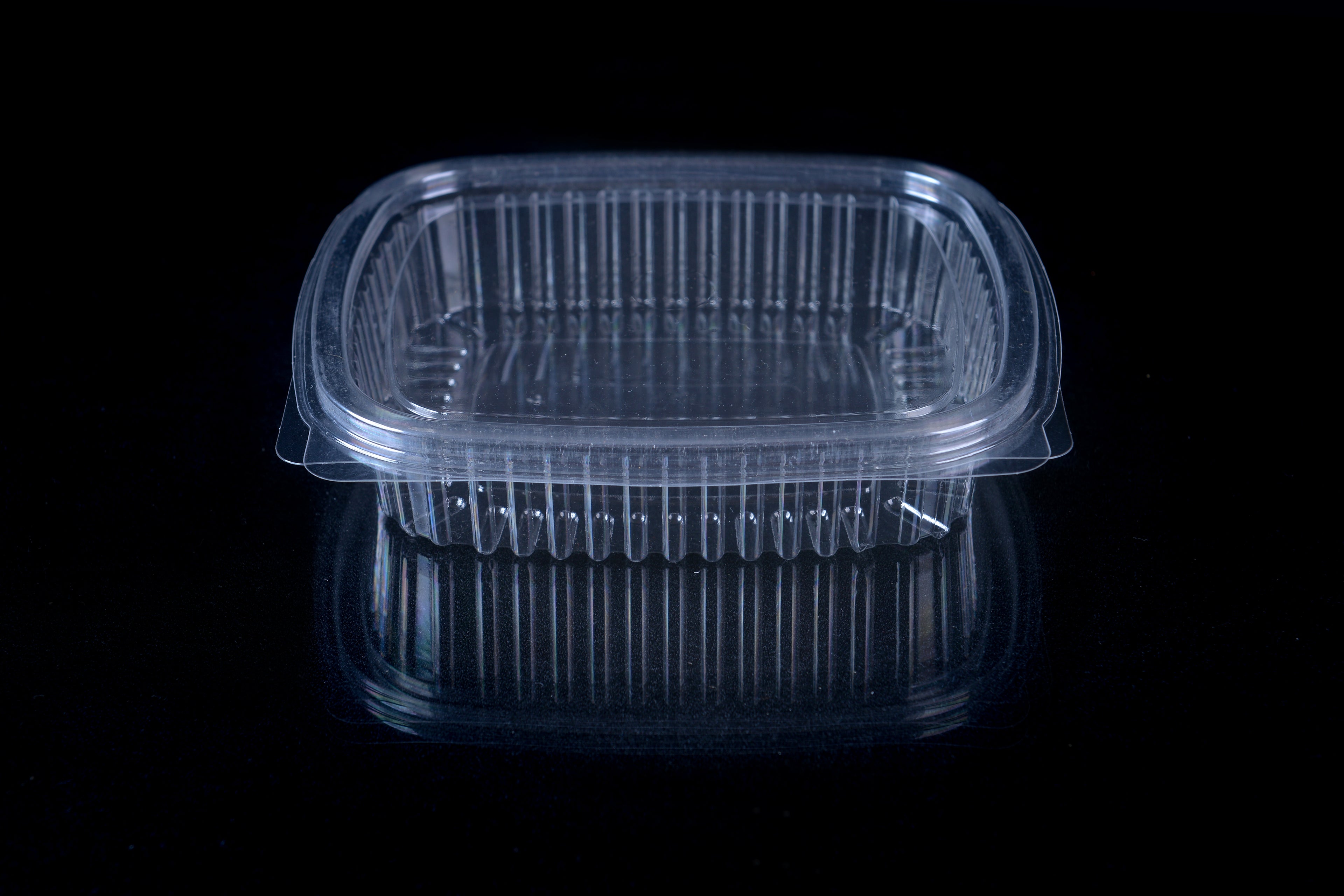 علب بلاستيك PET مستطيلة شفافة مع غطاء متصل  ARZ 916
PET Plastic Rectangle Hinged Containers ARZ 916