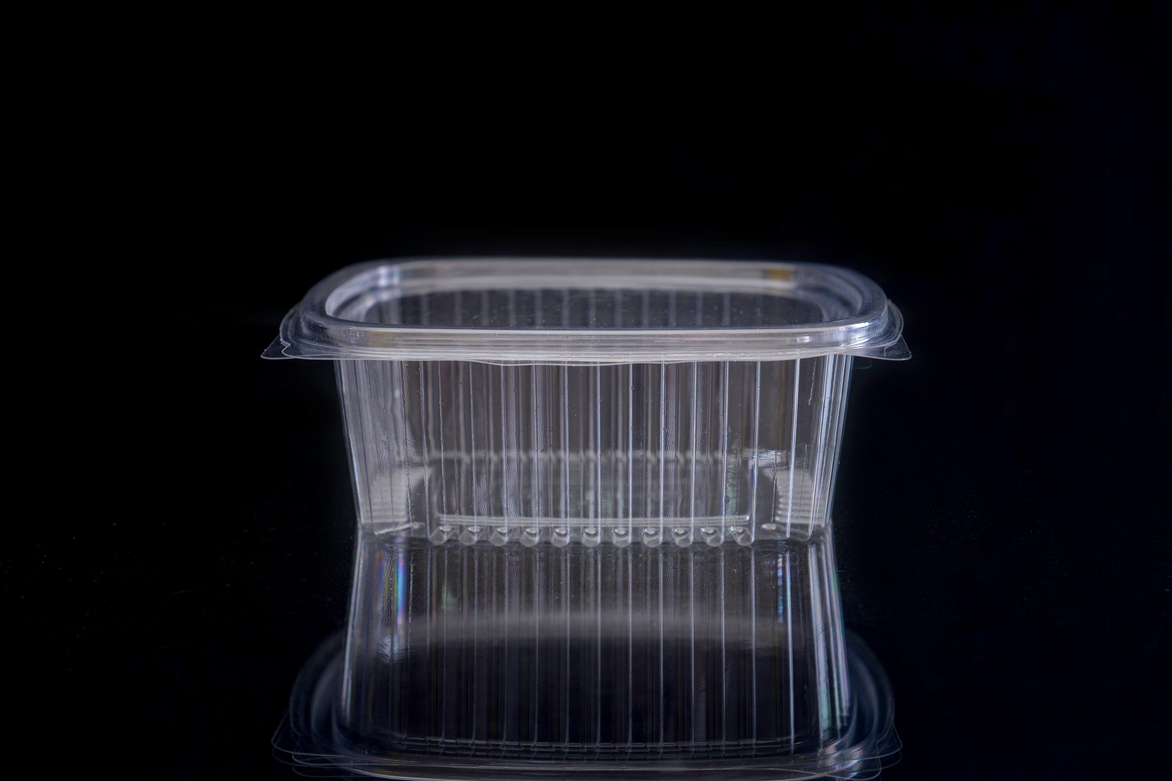 علب بلاستيك PET مستطيلة شفافة مع غطاء متصل  ARZ 917
PET Plastic Rectangle Hinged Containers ARZ 917