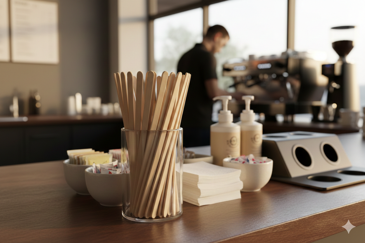 Wooden Stirrers 14cm/18cm