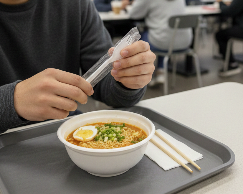 White Individually Wrapped VIP Spork 1x1