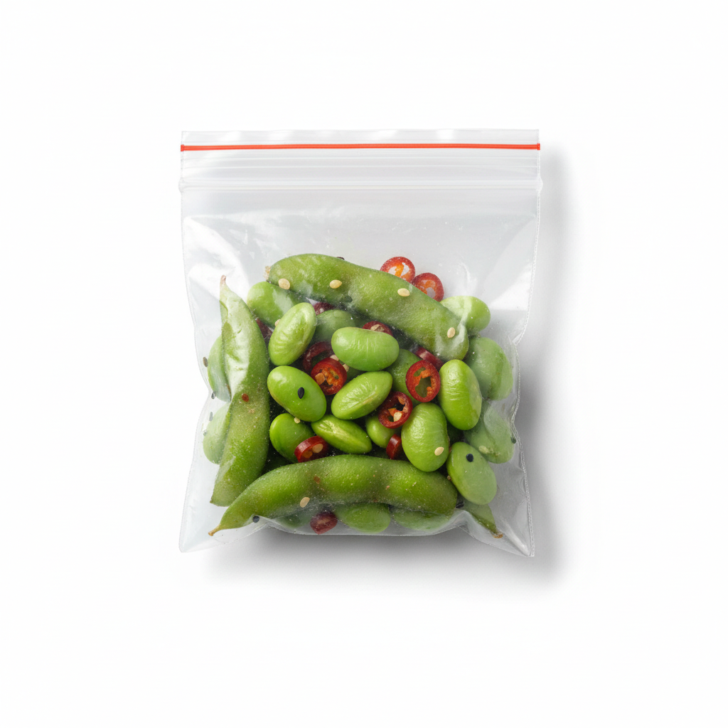 كيس بلاستيكي صغير قابل للإغلاق بسحاب - 11 × 11 سم