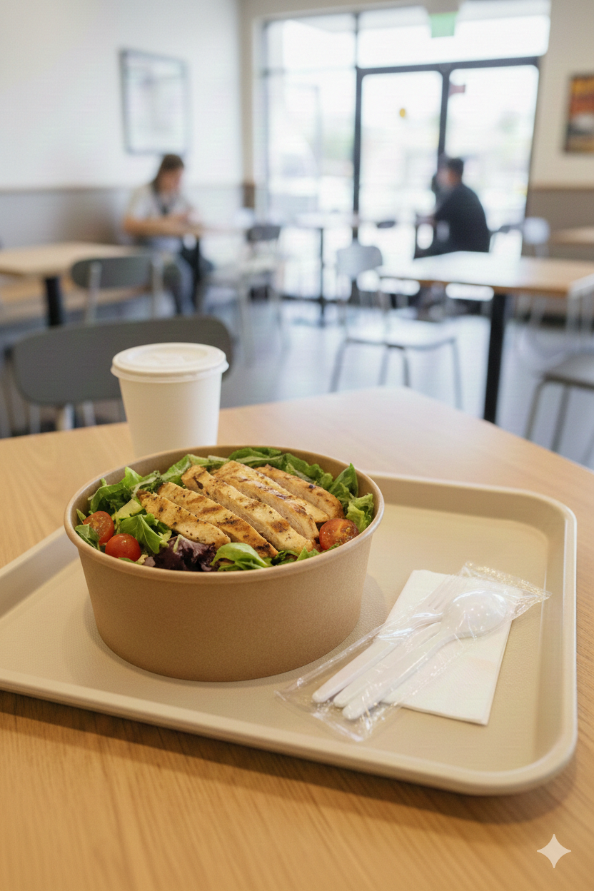 White VIP Cutlery Sets 4x1