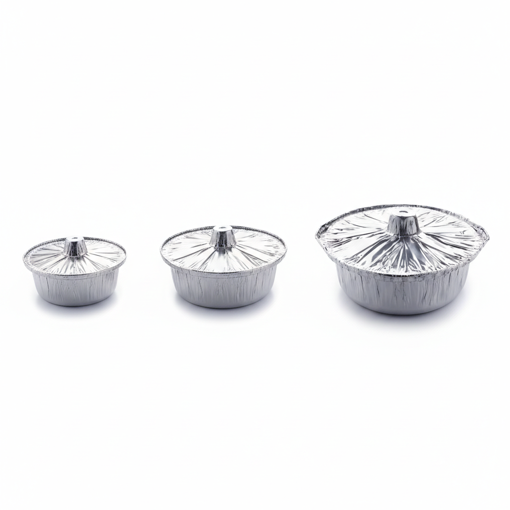 Aluminum Pots with Lids 2/4.5/6kg