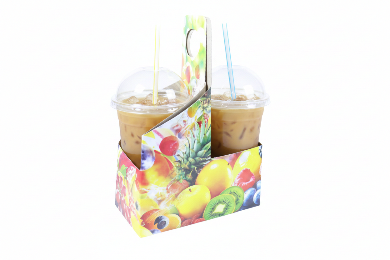 2-Cup Cold Drink Holder (Generic Design)