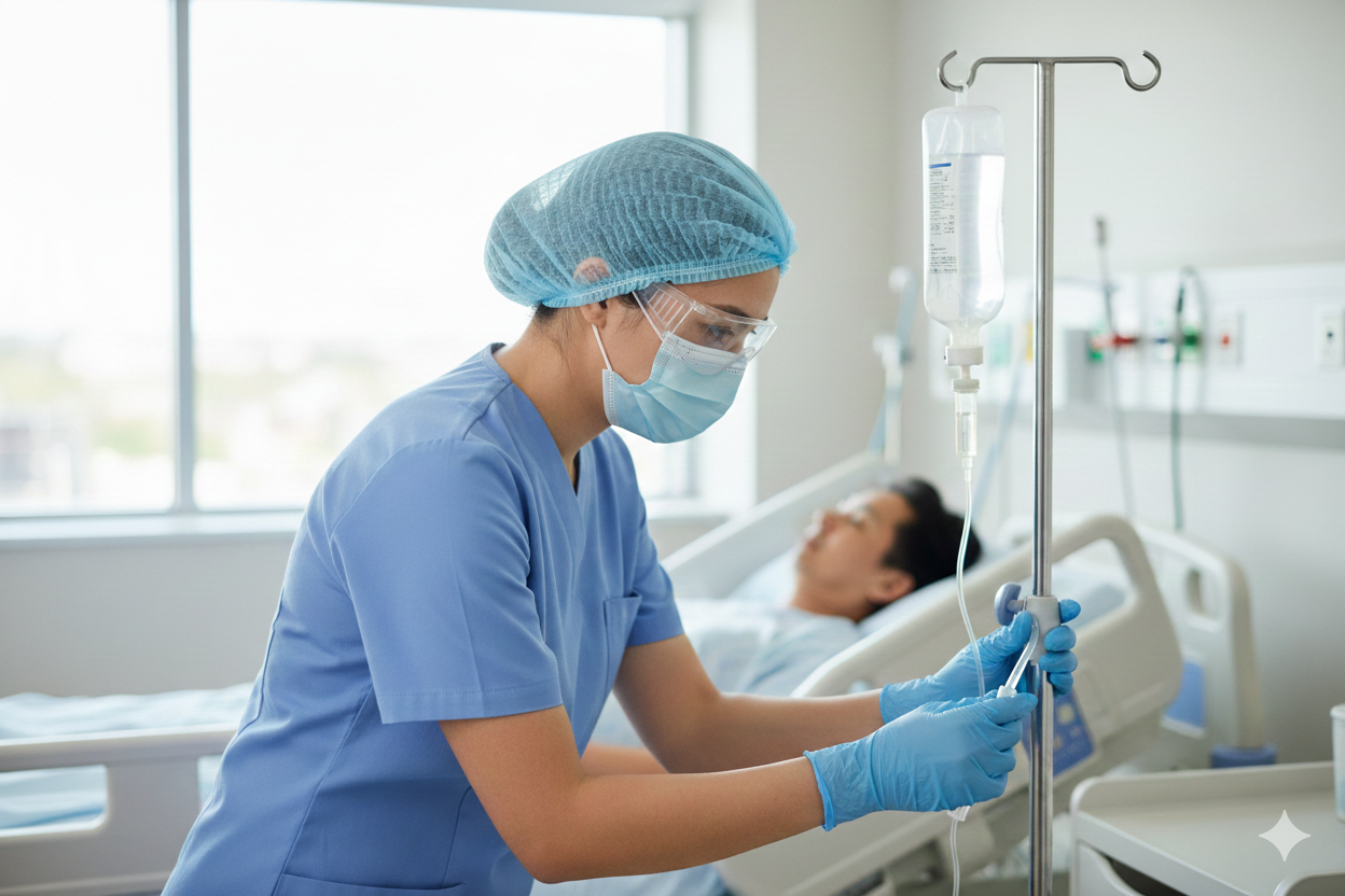 شبكات شعر غير منسوجة (أسود، أزرق، أبيض)