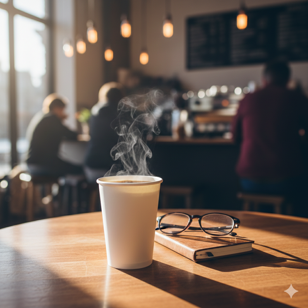 أكواب ورقية بيضاء طويلة 12 أونصة