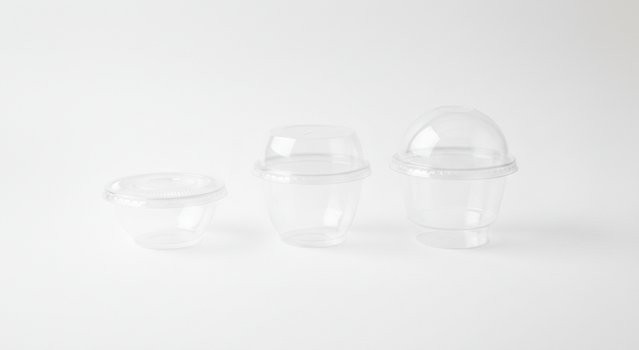 PET Ice Cream & Dessert Cups (DC200/250)