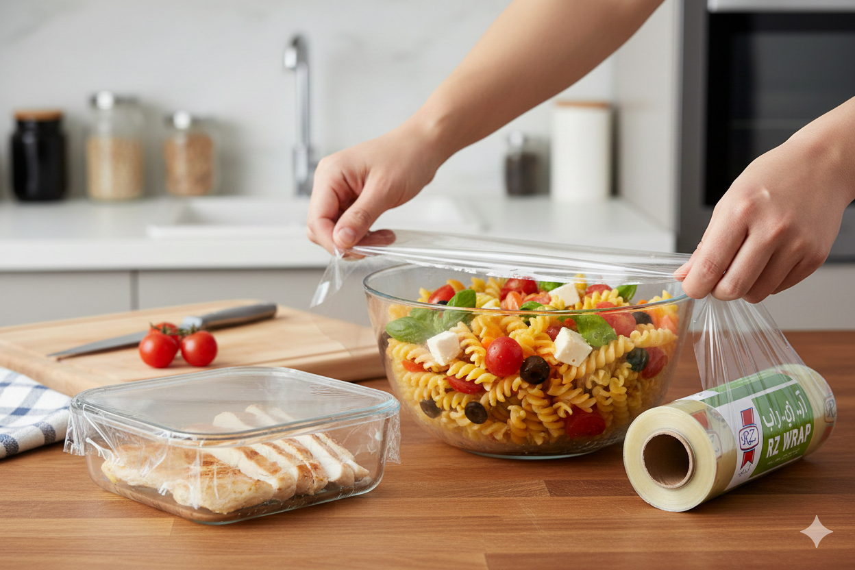 غلاف بلاستيكي لاصق 30 سم × 200 - 630 غرام