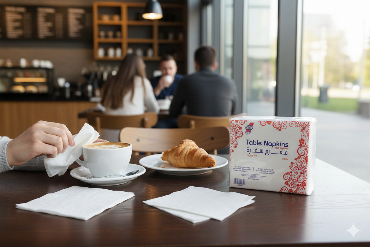 مناديل ورقية (للكوكتيل) - 30 × 30 سم