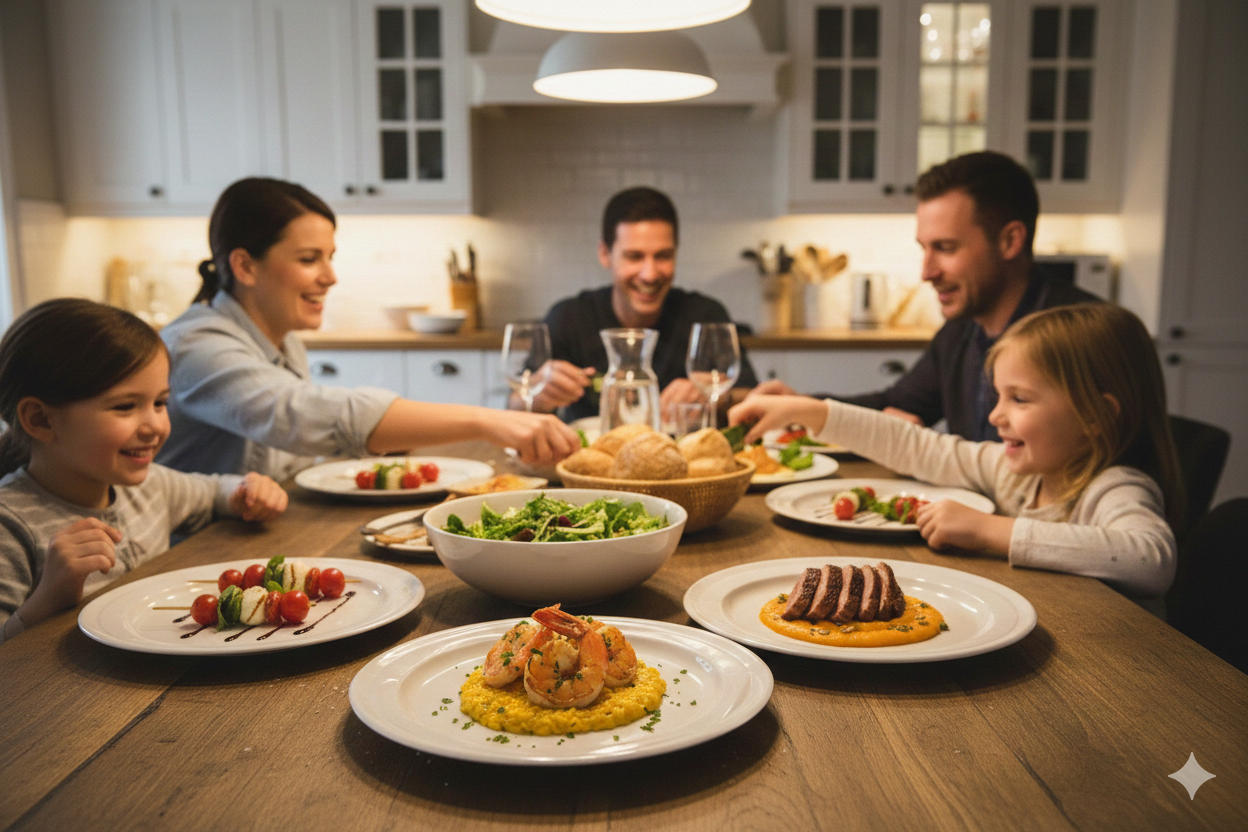 أطباق بلاستيكية بيضاء مستديرة لكبار الشخصيات 19/26 سم