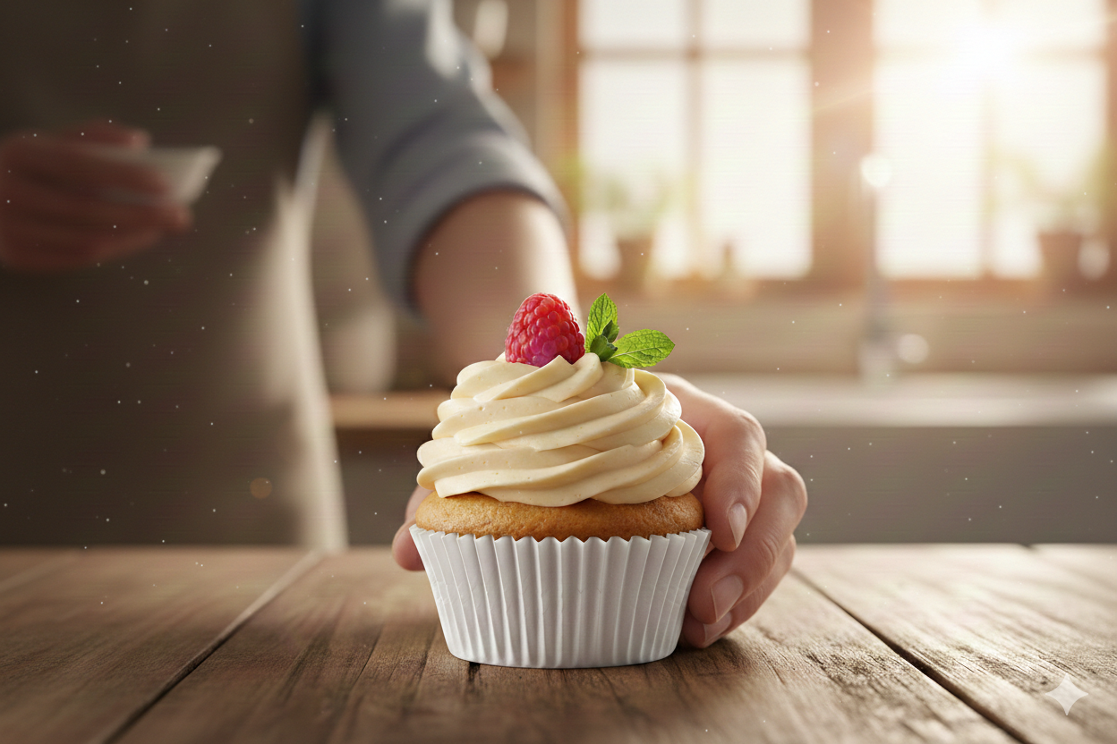 قوالب كب كيك بيضاء (7 أحجام)