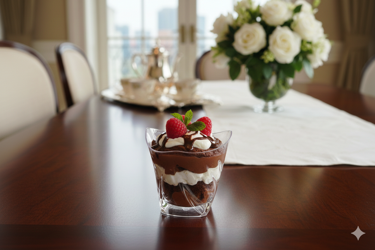 Crystal Twist Dessert Cups (S,L)