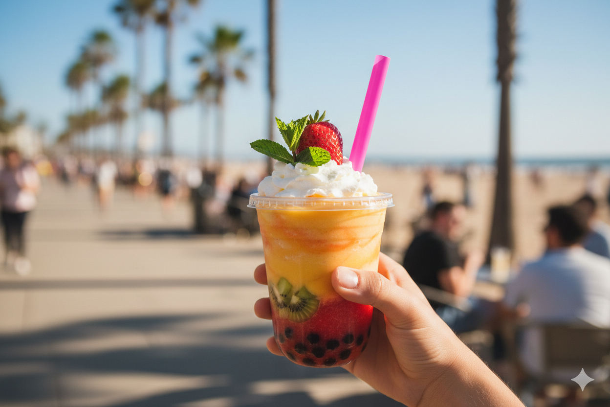 U-Shape PET Cups 14/16oz ⌀98cm