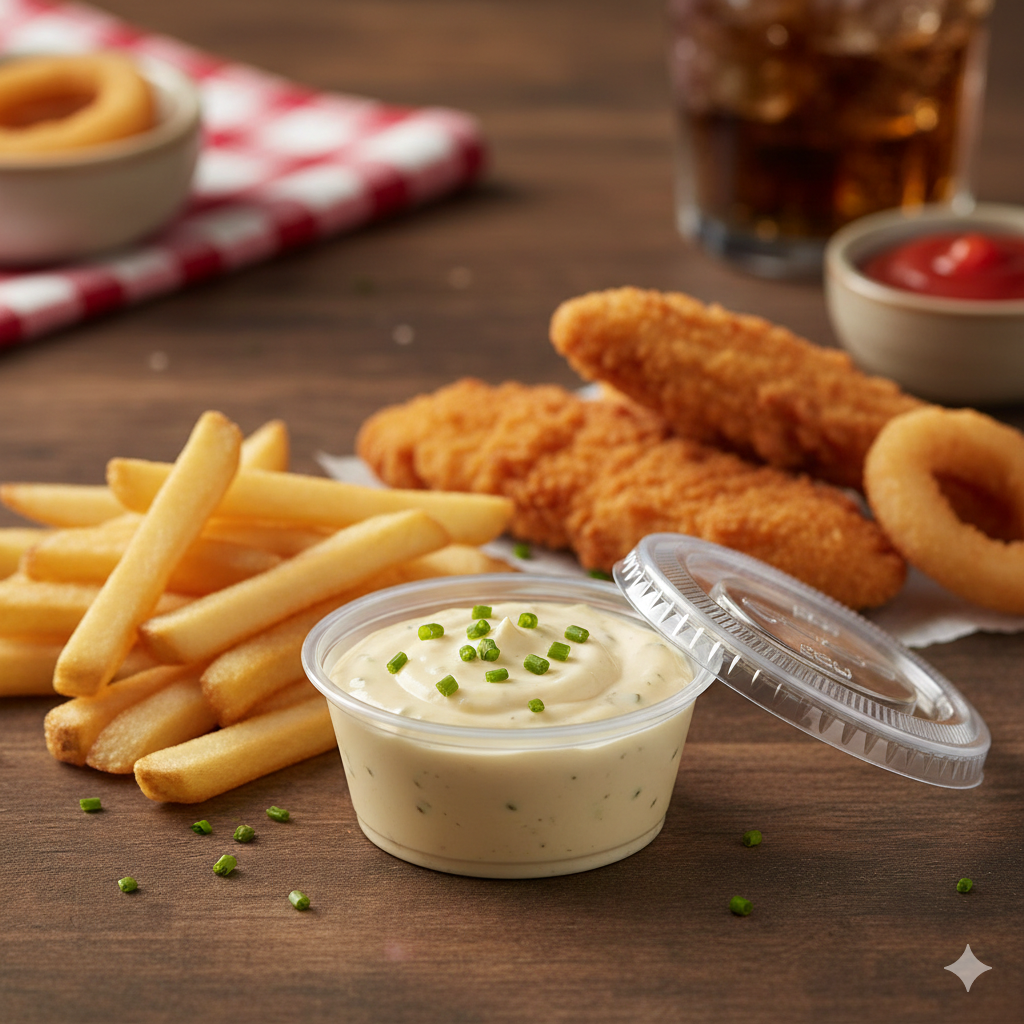 PET Sauce Containers 3.25 oz