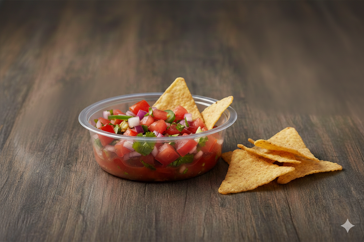 PP Clear Round Microwavable Plastic Containers 200/350/500cc