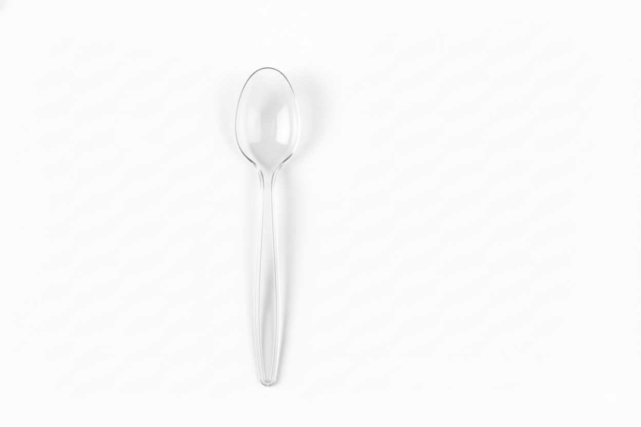 Clear ECO Teaspoons