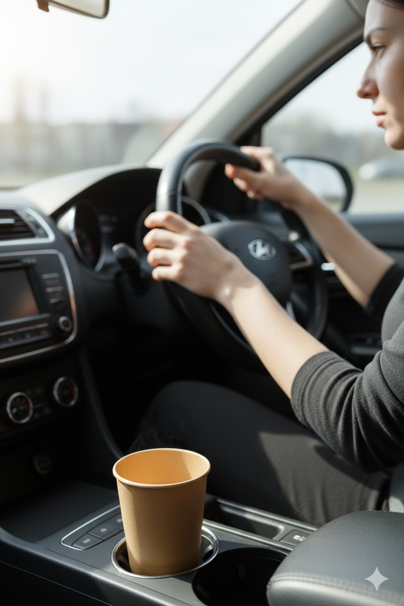 Kraft Single Wall Paper Cups 12oz-Tall-High Thickness