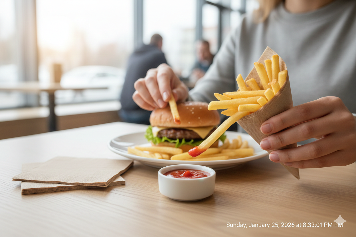 Kraft Paper Napkins - 23x23cm