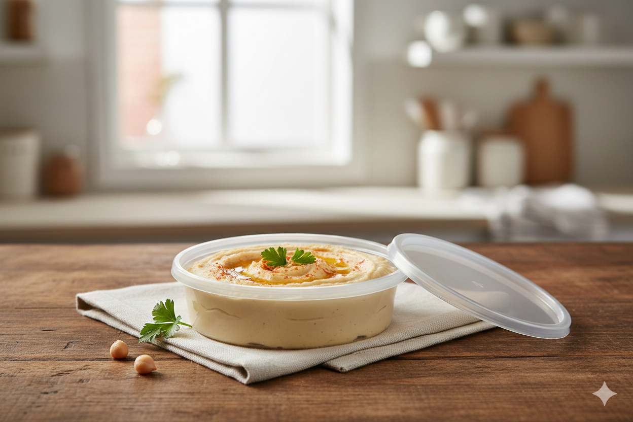 PP Round Soup Containers with LDPE Transparent Lids (8/12/16oz)