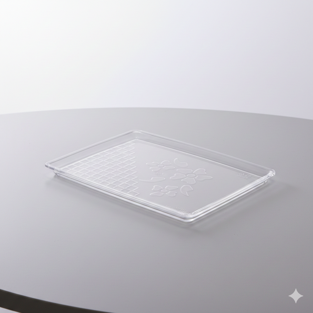 Crystal Rectangle Plates (3 sizes)