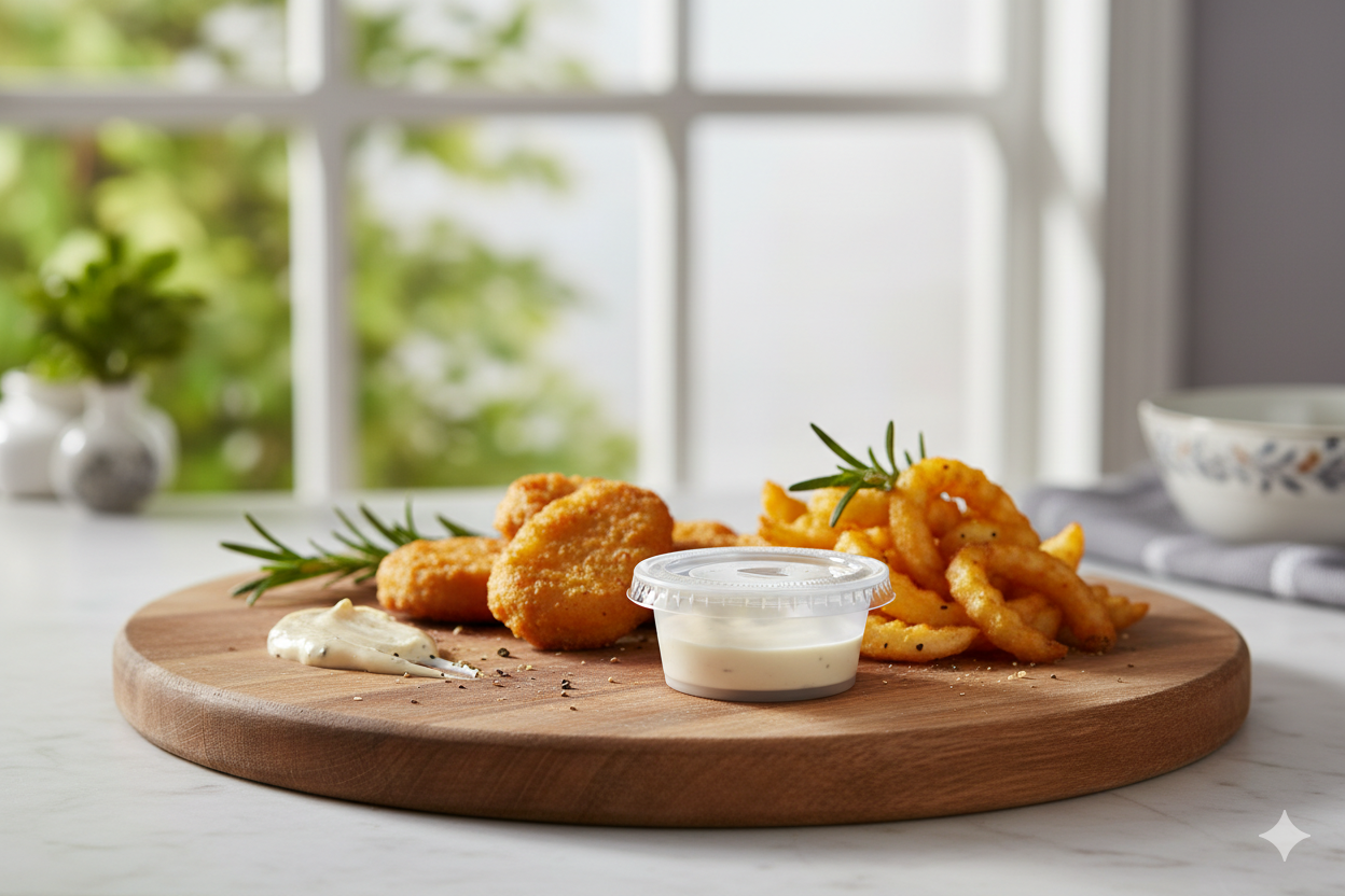 Clear PP Sauce Containers  1/2/3.25/4oz