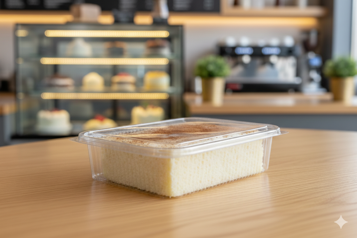 PET Rectangle Hinged Containers ARZ 968-970