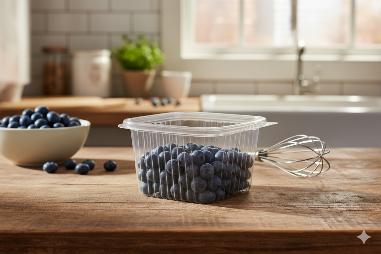 PET Square Hinged Containers ARZ 954-957