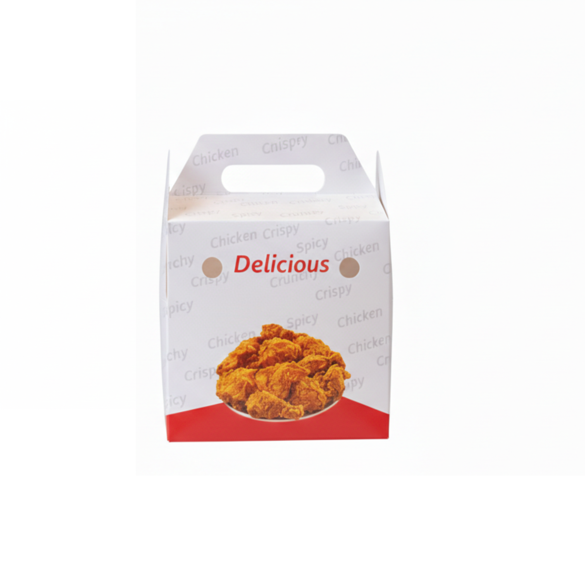 Generic Design Chicken Boxes - علب كرتون دجاج مع يد - طبعة عامة
