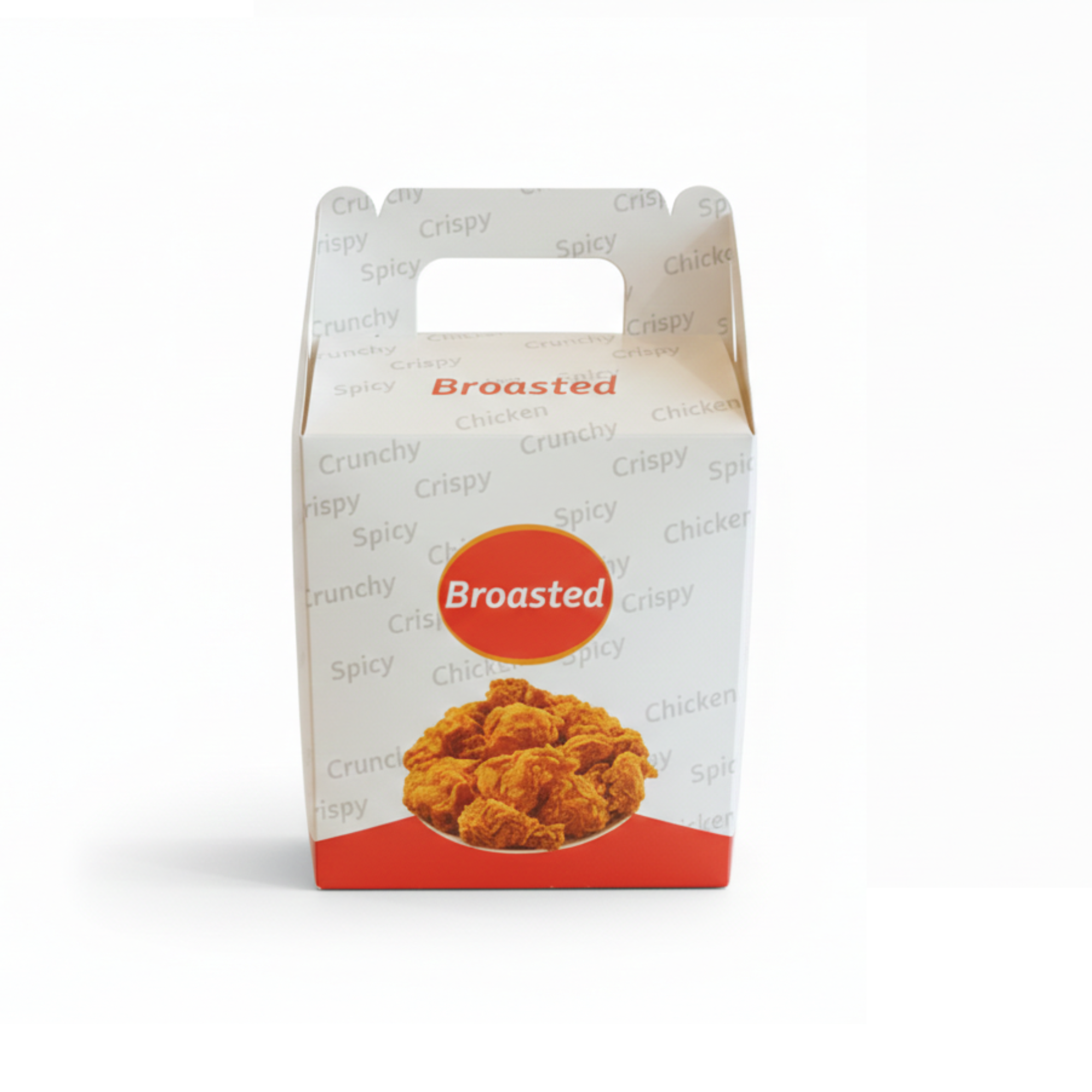 Generic Design Chicken Boxes - علب كرتون دجاج مع يد - طبعة عامة