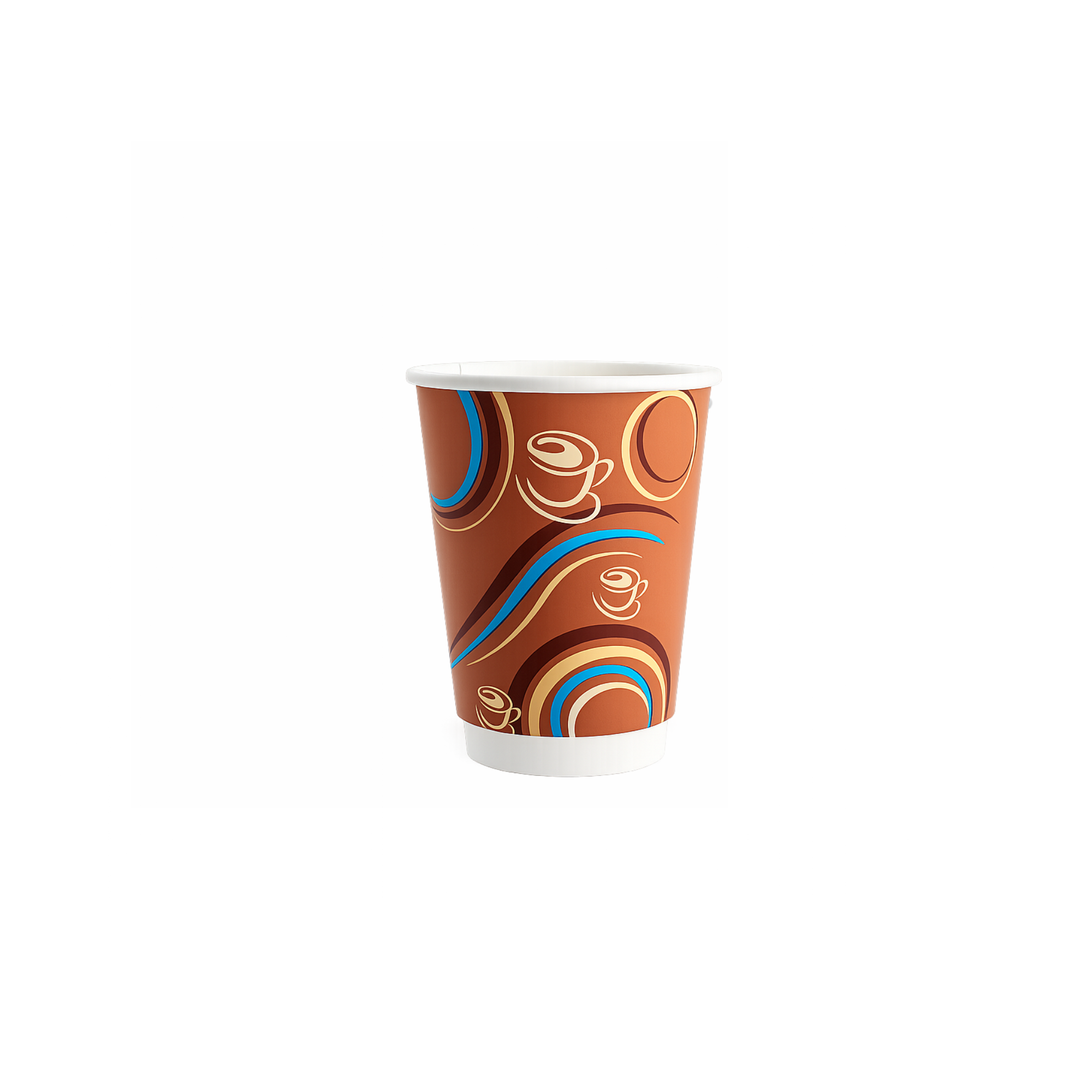 Generic Design Double Wall Paper Cups 8/12/16oz