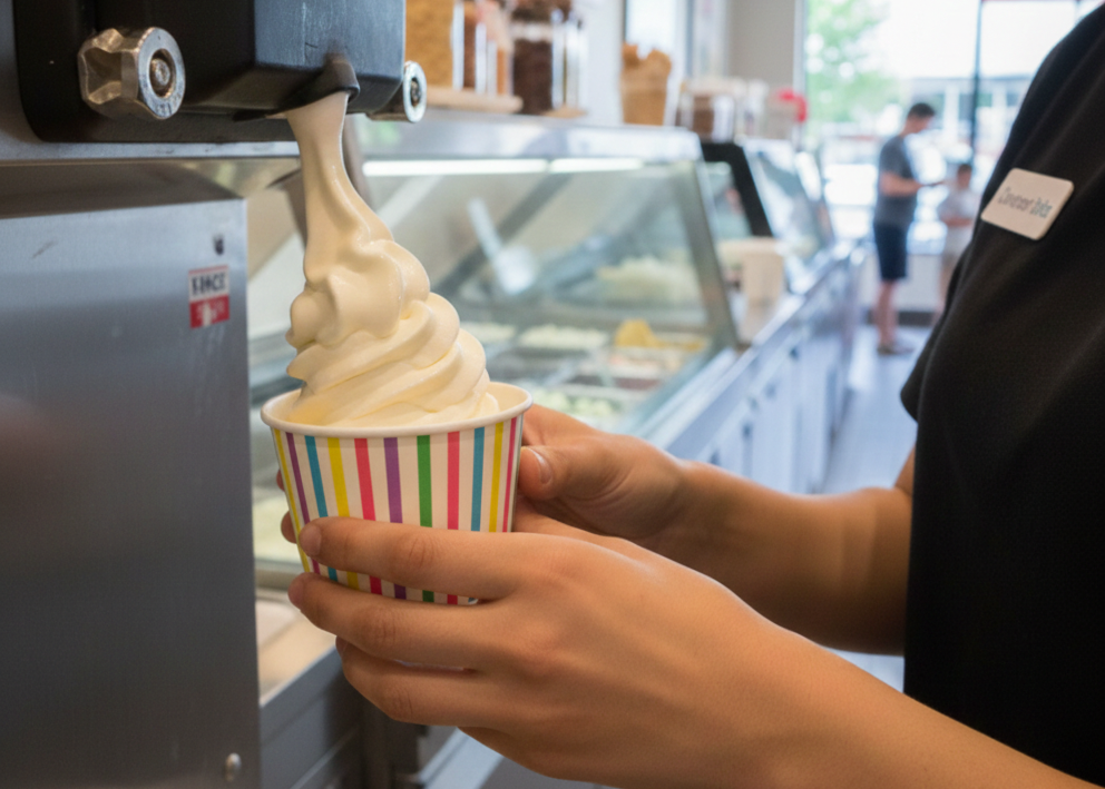 Generic Design Ice Cream Cups - علب ايس كريم ورقية طبعة عامة