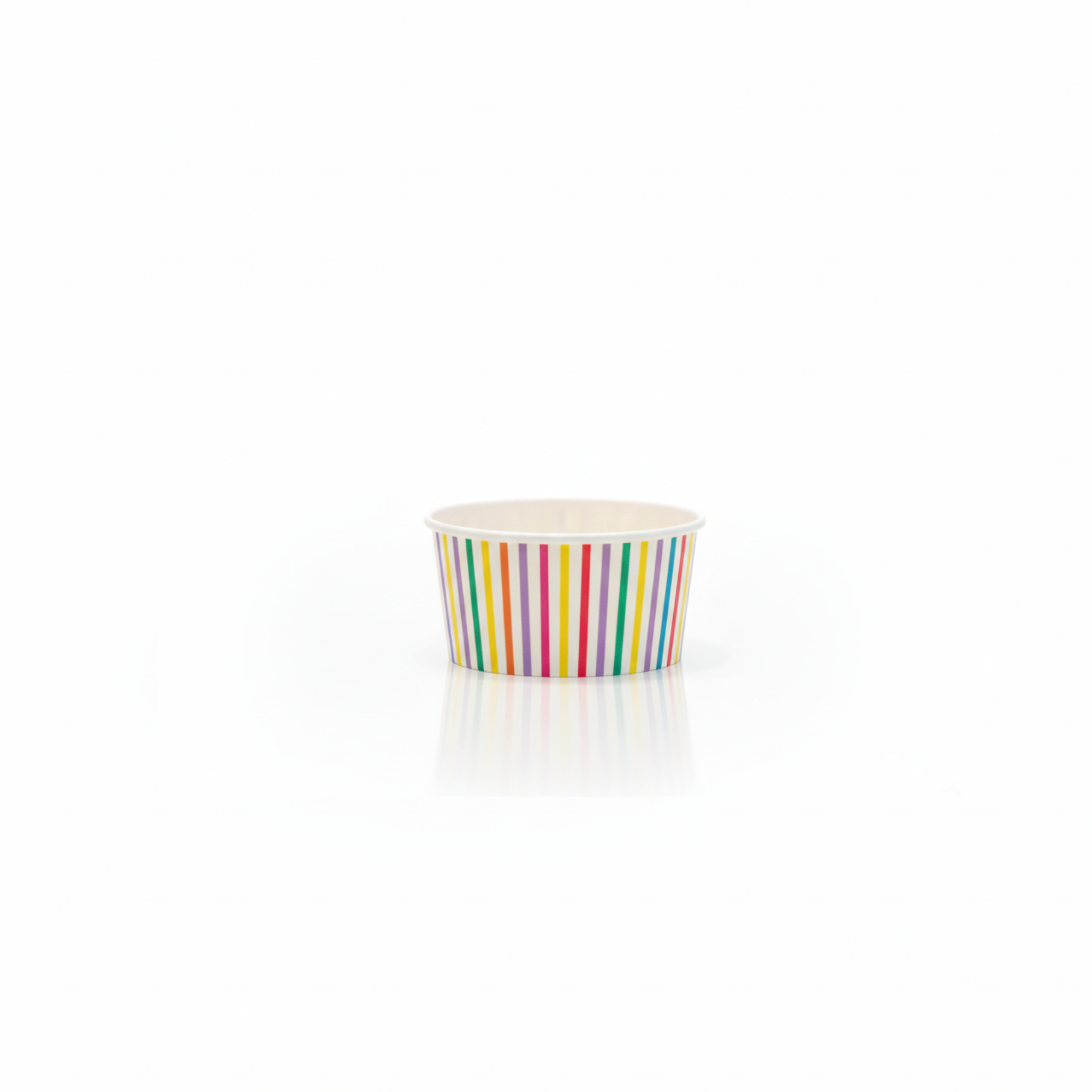 Generic Design Ice Cream Cups - علب ايس كريم ورقية طبعة عامة