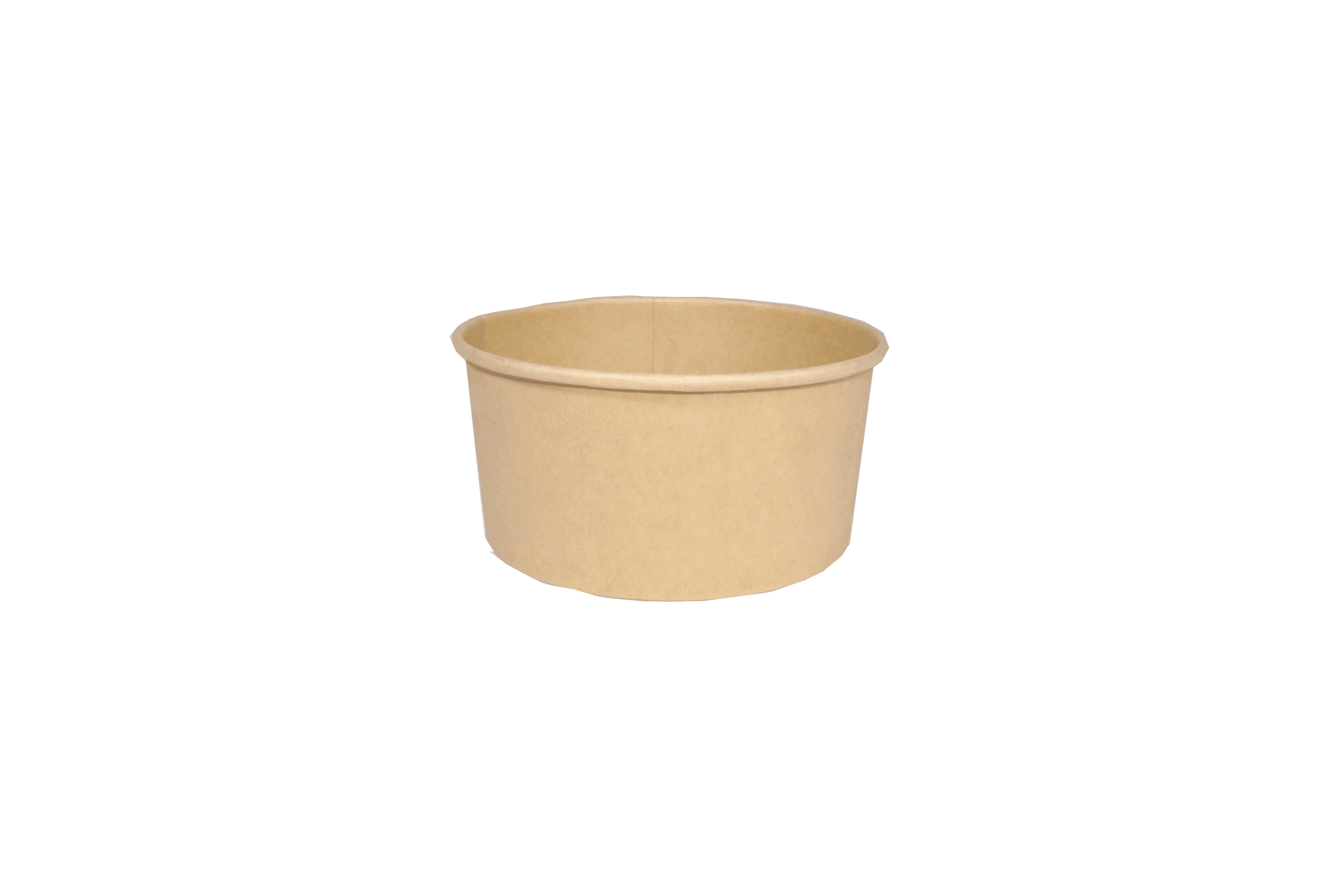 Kraft Paper Bowls 24oz - علب كرتون دائري 24 اونص كرافت