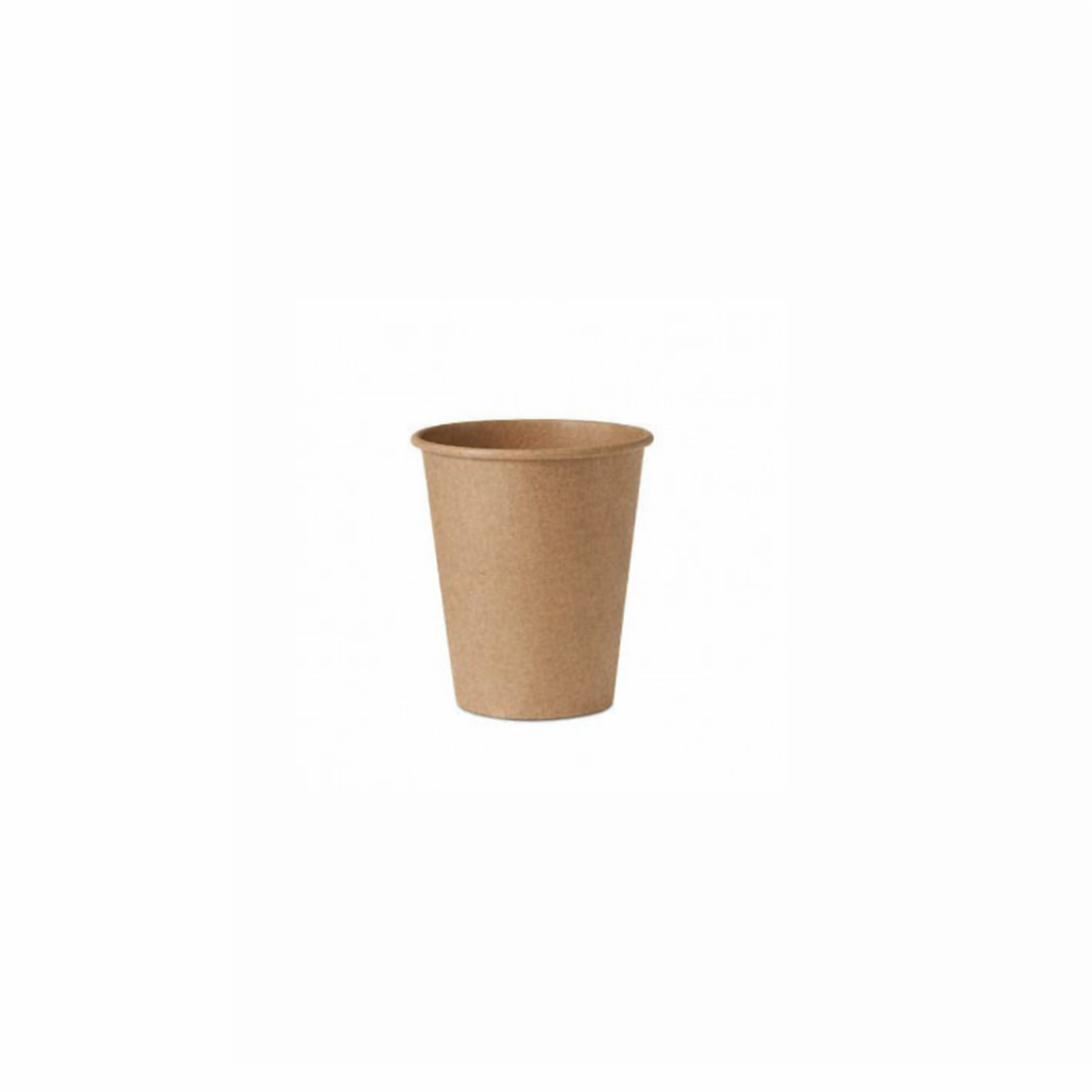 Kraft Single Wall Paper Cups 8/12/16oz