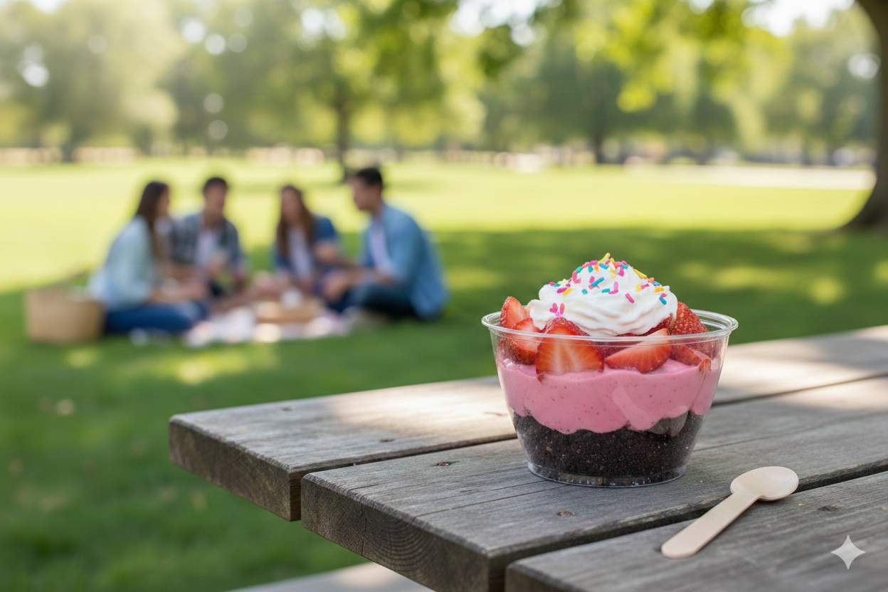 كاسات بلاستيكية PET شفافة للآيس كريم والحلويات (DC200/250)
PET Ice Cream & Dessert Cups 
